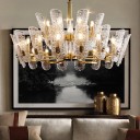 Loft Industry Modern - Scoop Double Circle Chandelier